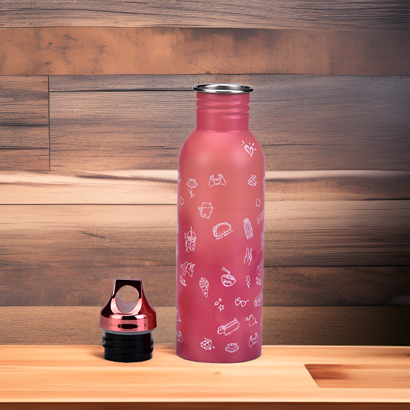 زجاجة ماء من الفولاذ غير الحديدي صديقة للبيئة