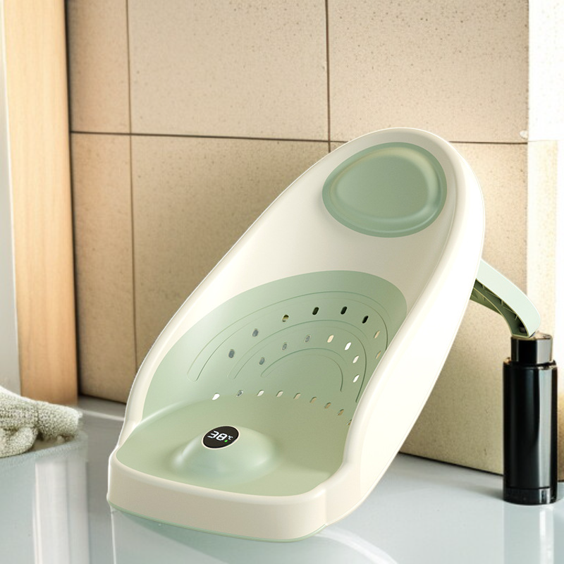 Alfombrilla antideslizante para bañera de bebé con soporte, uso doméstico, para sentarse y tumbarse