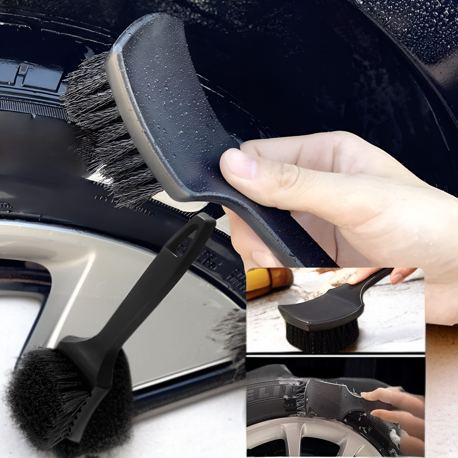 隙間の汚れを落とす多機能ブラシ