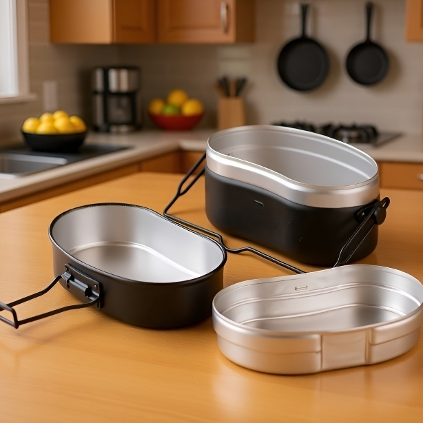 휴대하기 편리한 손잡이 도시락통