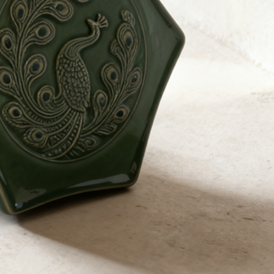 우아한 조각 미니 티 테이블