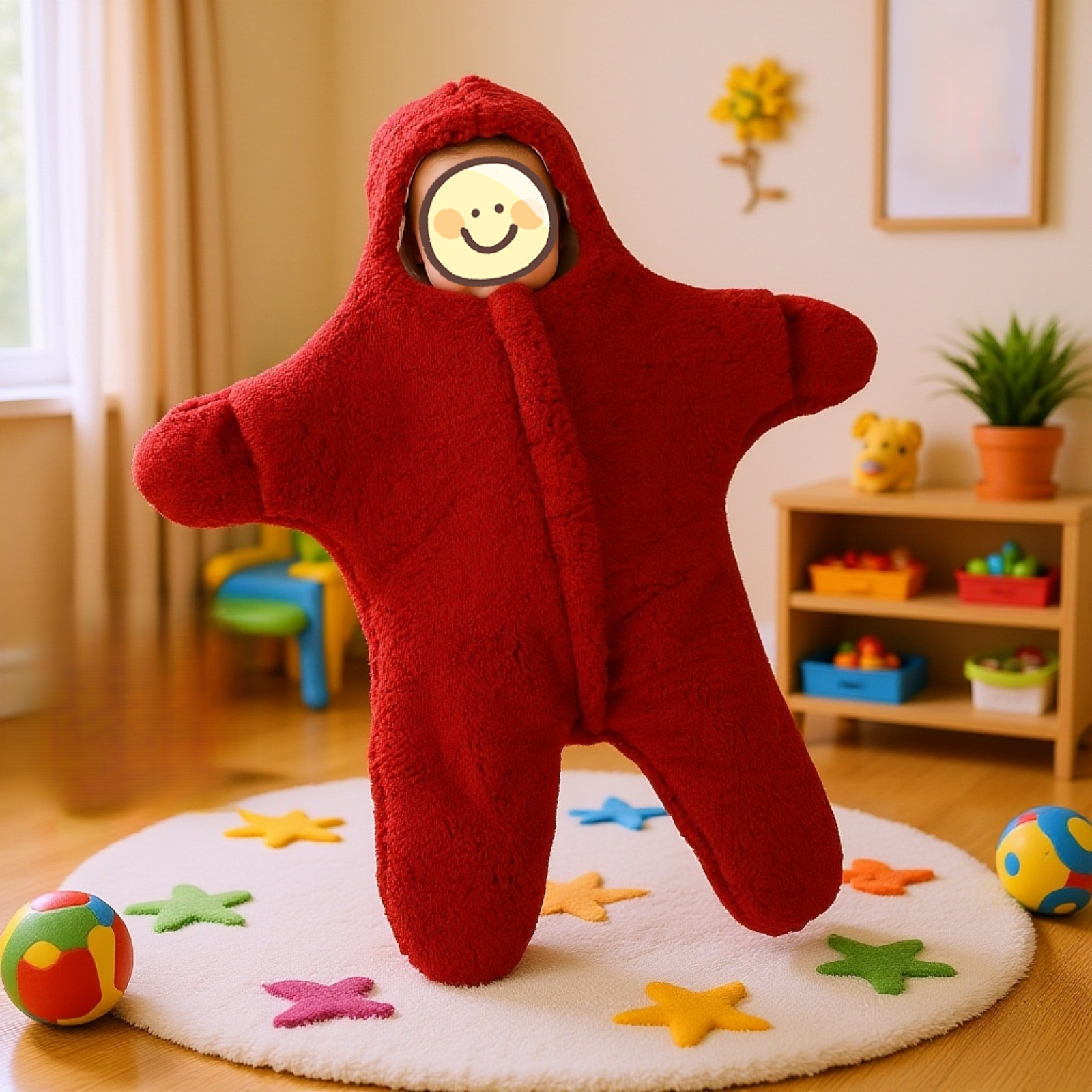 ヒトデ寝袋おくるみ