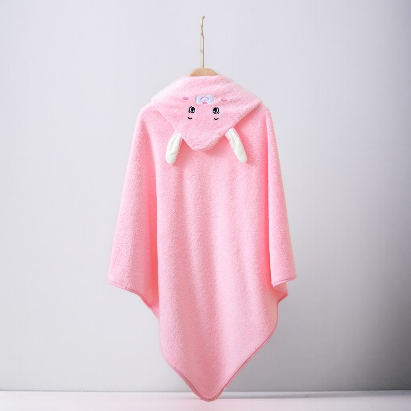 可愛卡通斗篷浴袍