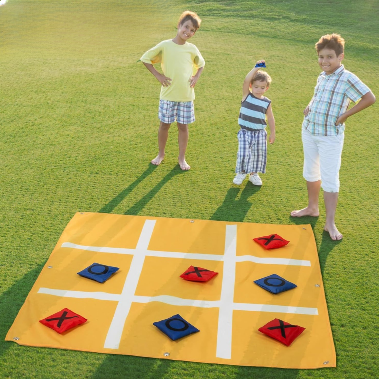 屋外親子で楽しむ豆バッグ投げゲームセット