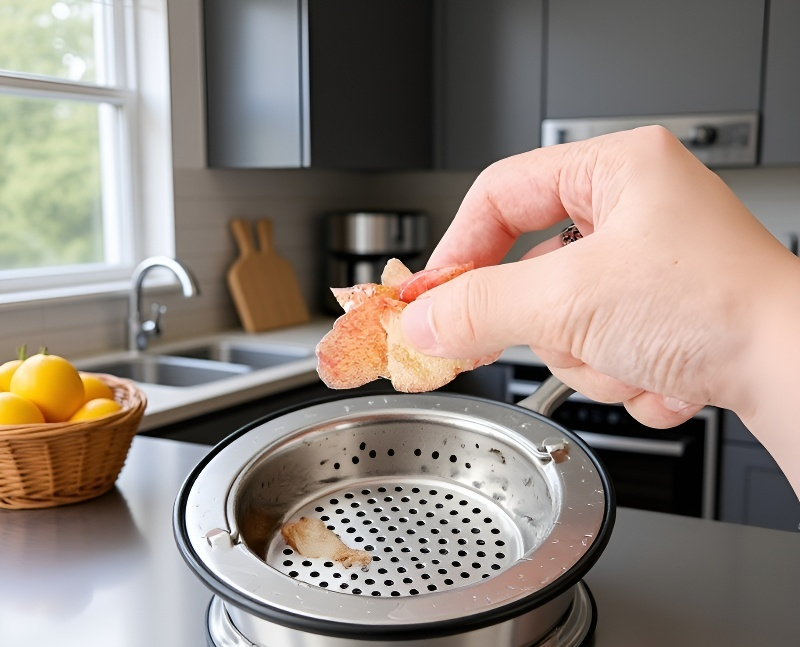 음식물 찌꺼기를 효과적으로 걸러내는 필터
