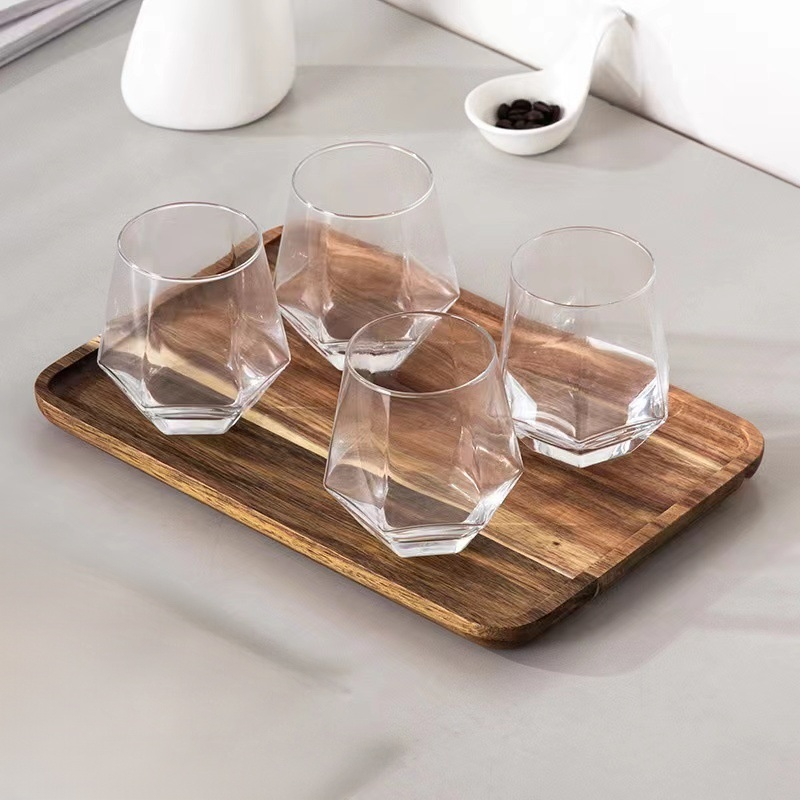 Rechteckiger Frühstücksteller