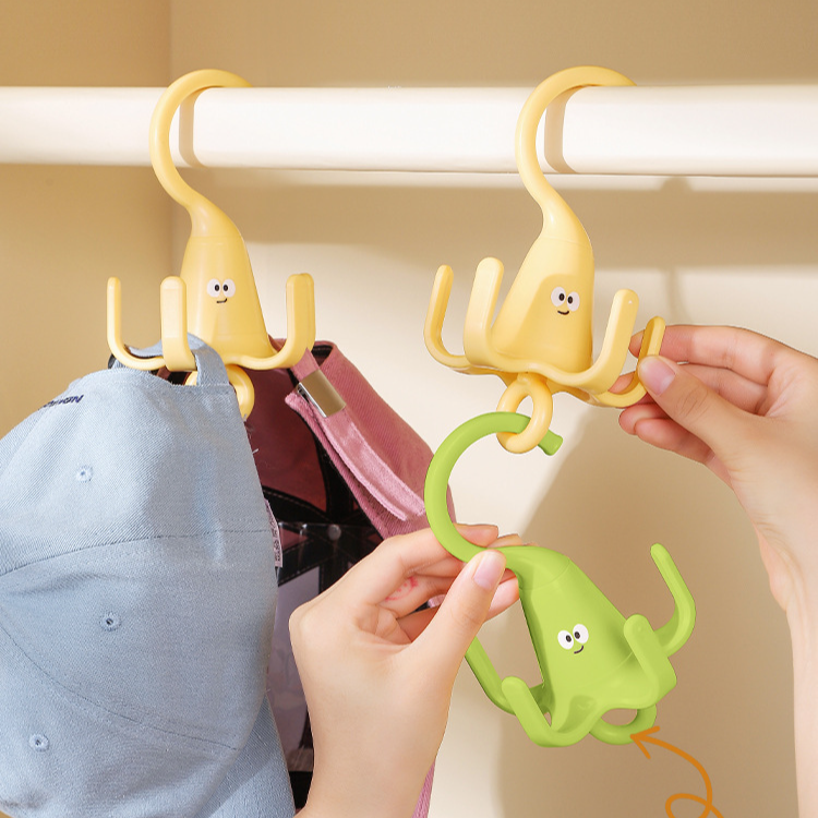  Five-Claw Rotating Hook for Bags and Hats