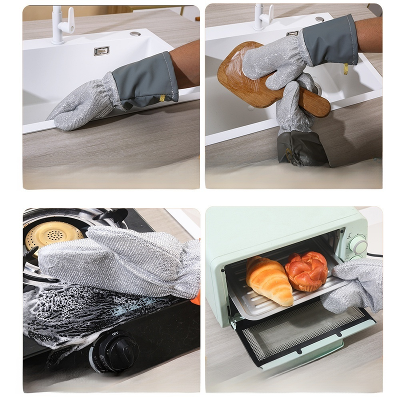Guantes para lavar platos