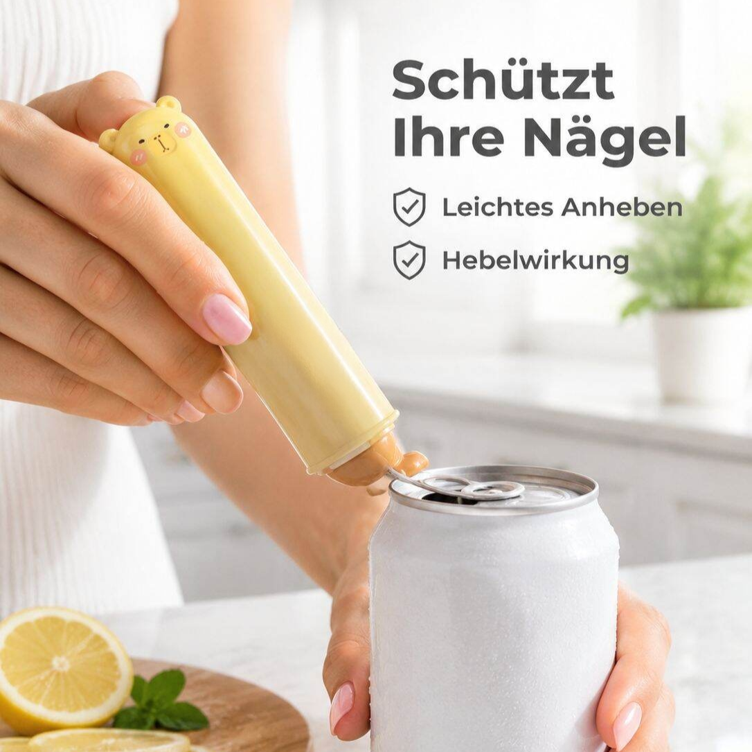 Mehrzweck-Strohhalm mit Flaschenöffner