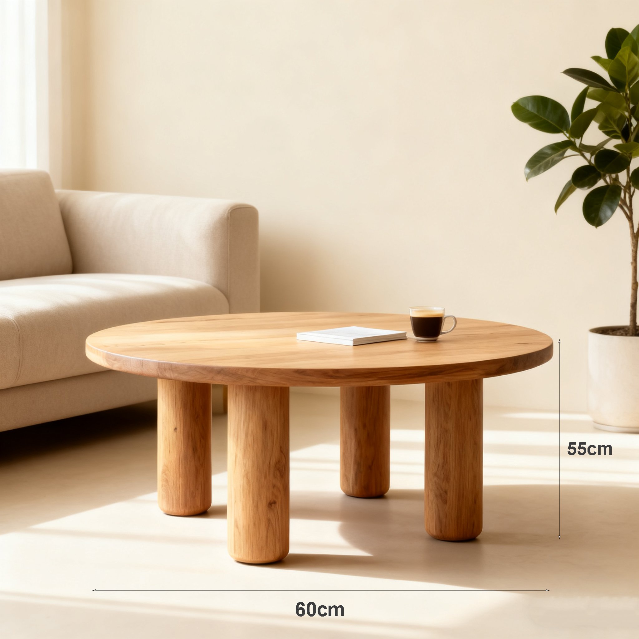 โต๊ะไม้คุณภาพสูงสำหรับห้องนั่งเล่น