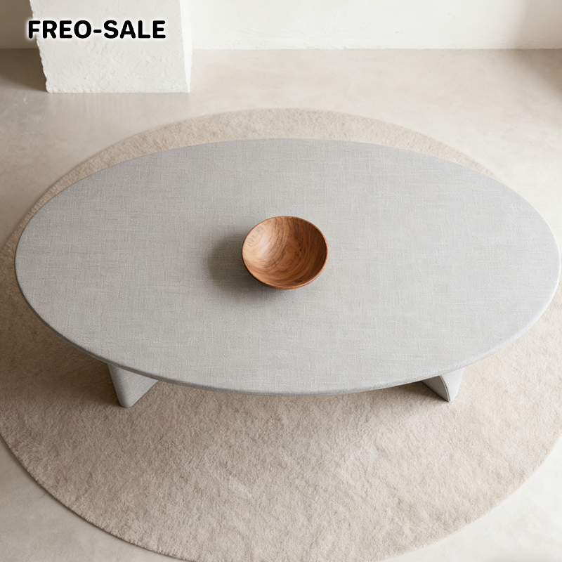 타원형 커피 테이블