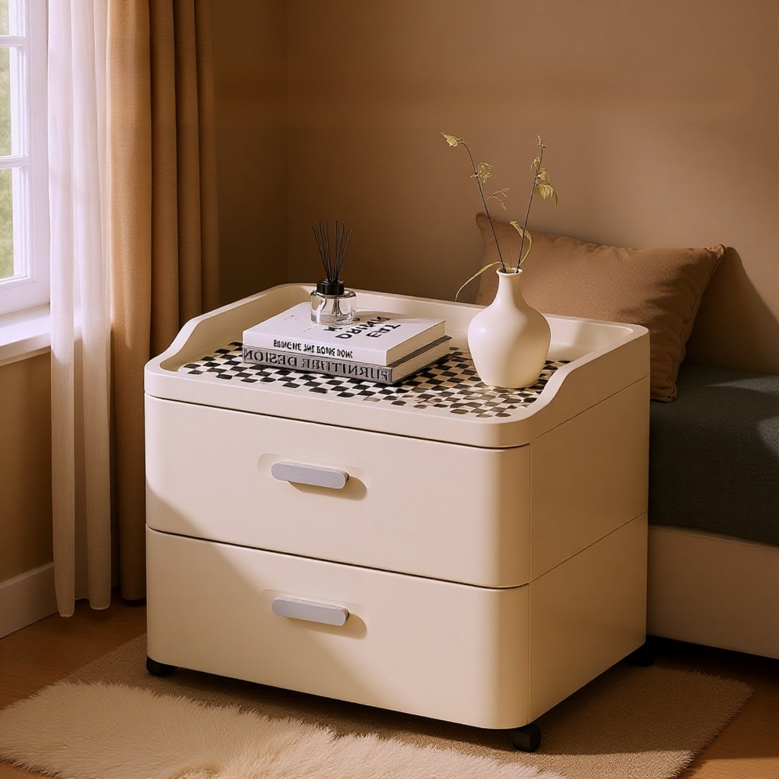 多機能引き出し収納ロッカー寝室ベッドサイドテーブルリビングルームスナック子供のおもちゃ本衣類収納キャビネット