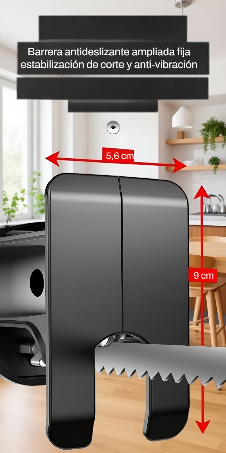 Fácil almacenamiento de la sierra multifuncional