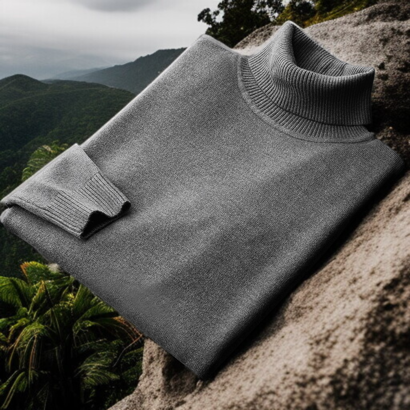 남자 기모 슬림 니트 터틀넥 니트 남 스킨 가을 겨울 캐주얼 니트