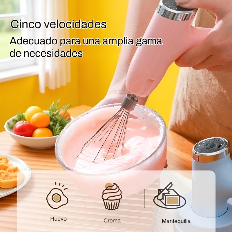 Batidora eléctrica multifuncional para el hogar