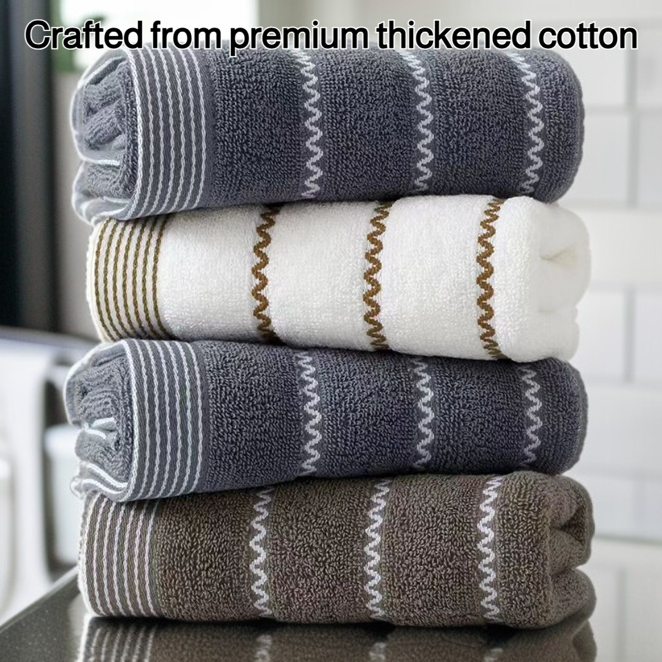 Thickened cotton face towel, soft and absorbent