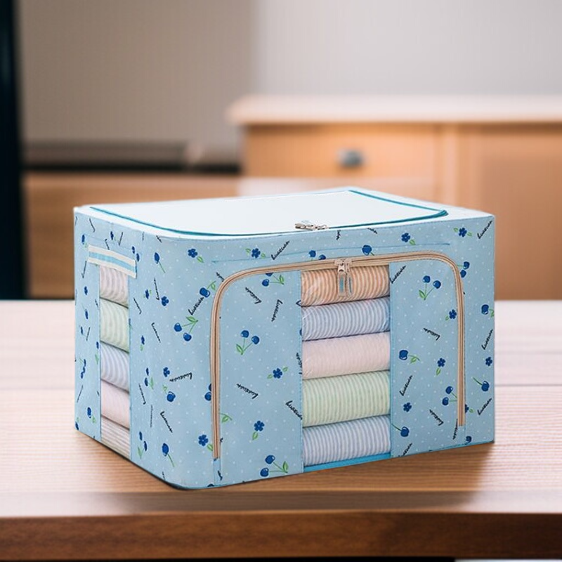 가정용 수납함 접이식 백납장 의류 정리함 이불 수납함 가정용 옷장 수납