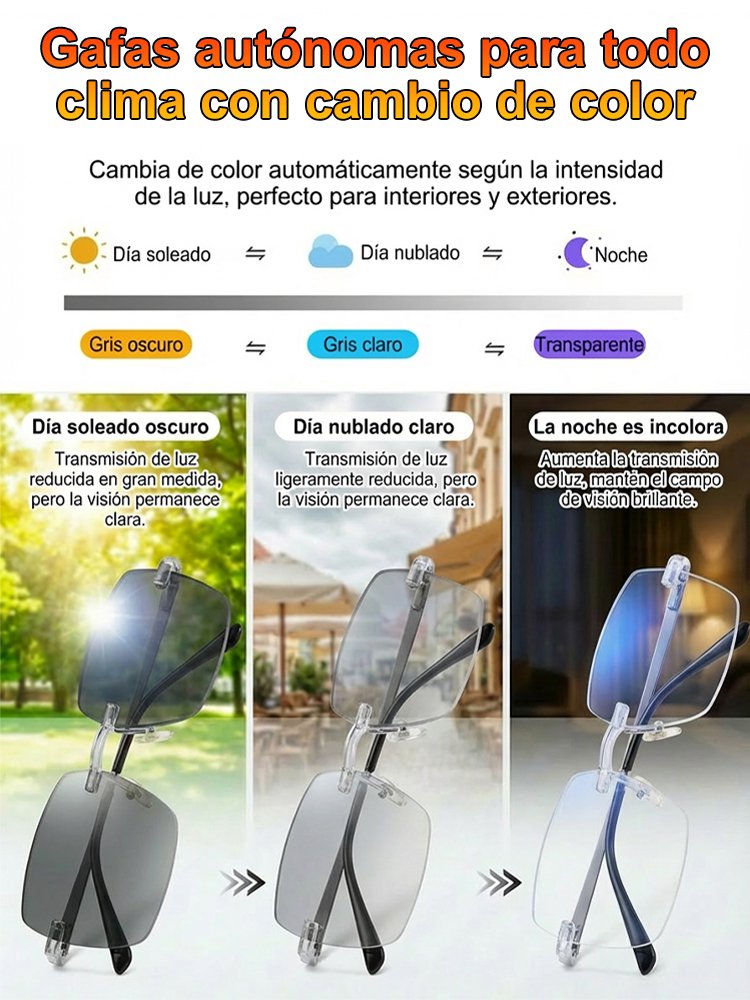 Las gafas que te acompañarán toda la vida: Ultraligeras y con autoenfoque.