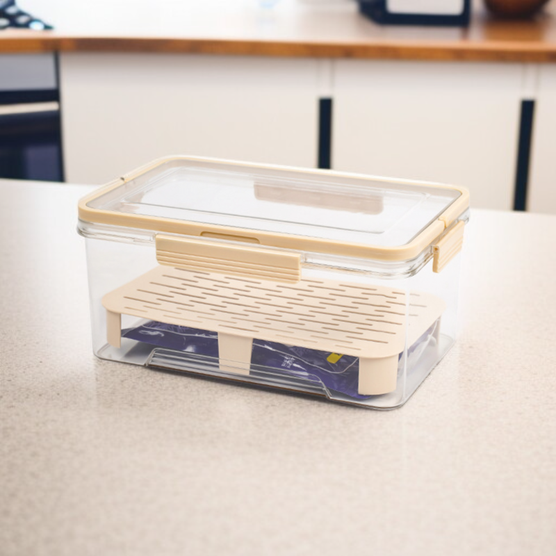 ポータブル密閉食品保存容器