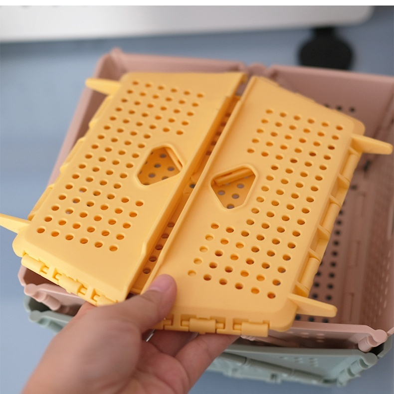 Portable Foldable Storage Basket