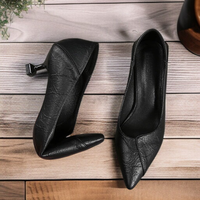 여성 스틸레토 힐 섹시 단화 스튜어디스 슈즈 작은 구두 스틸레토 힐 섹시 스튜어디스