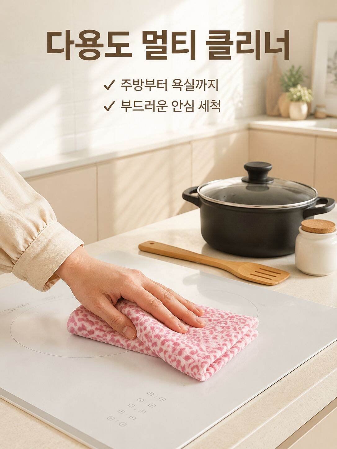 튼튼하고 내구성 좋은 레오파드 청소천