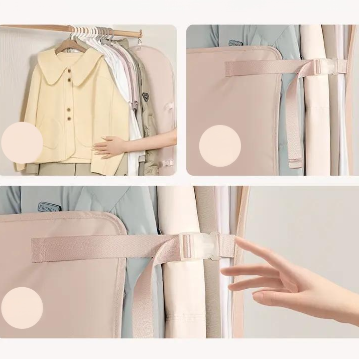 折りたたみ式衣類収納バッグ