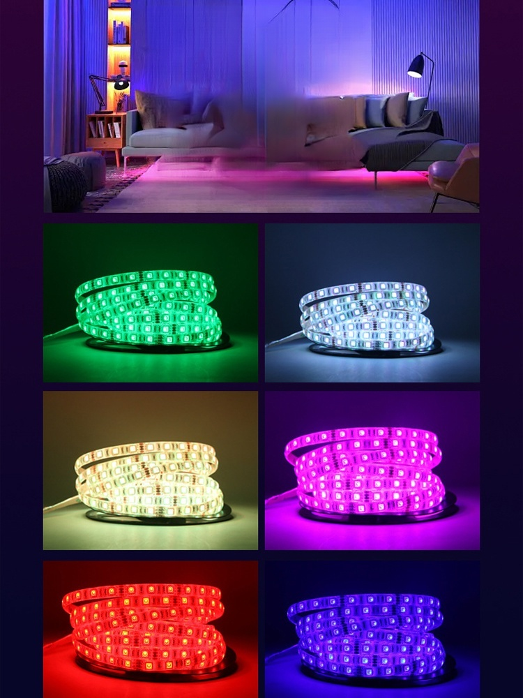 七色ローボルテージLEDテープライトセット