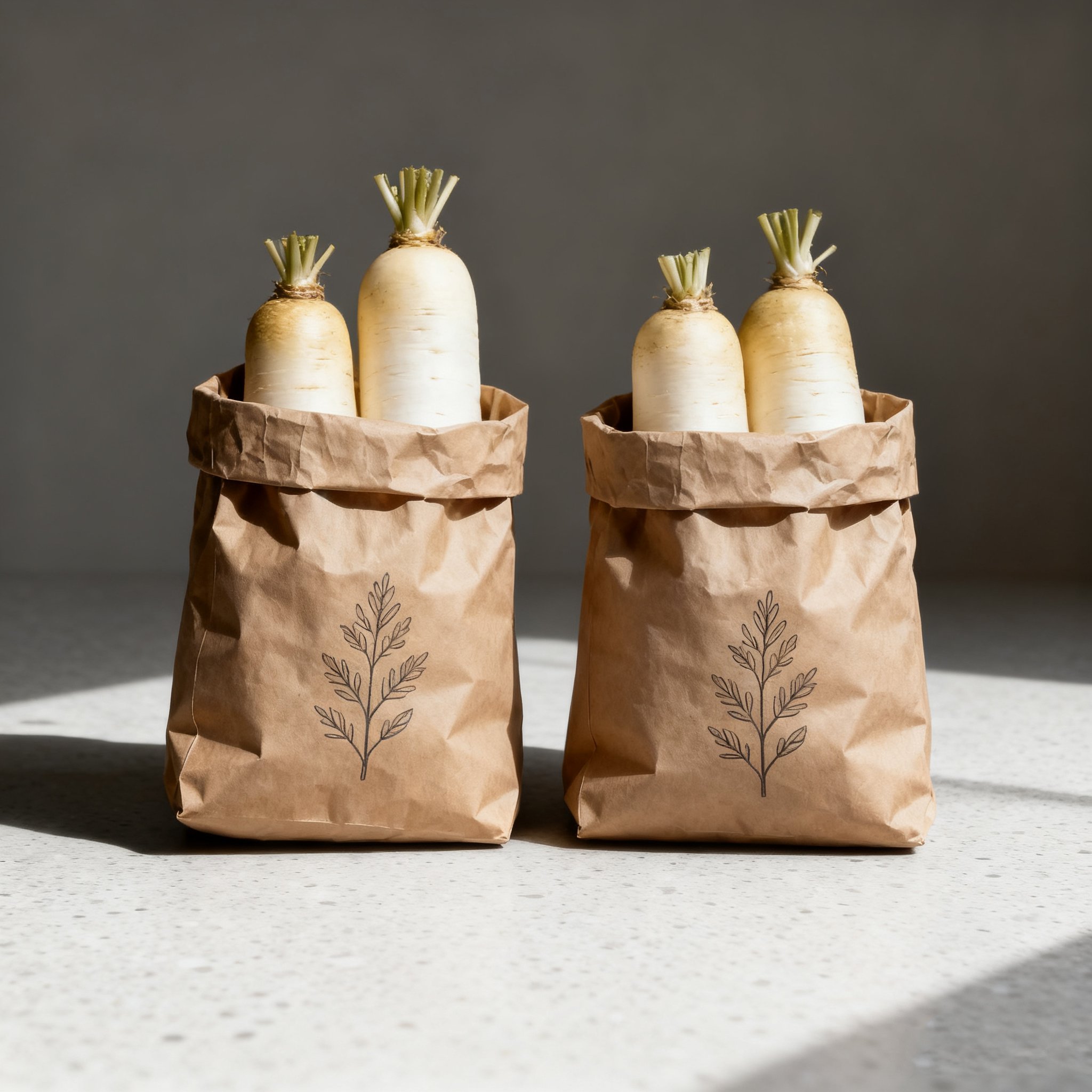 1000g サクサク甘い美味しい白大根（8袋セット）