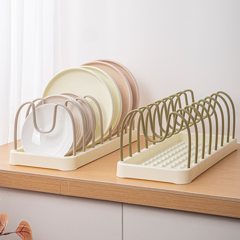  Multifunctional Detachable Plastic Dish Rack for Kitchen
