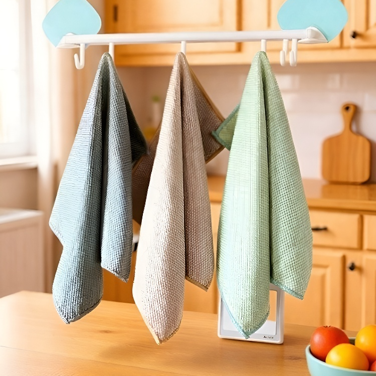 Rybinový vzor savý čisticí hadřík