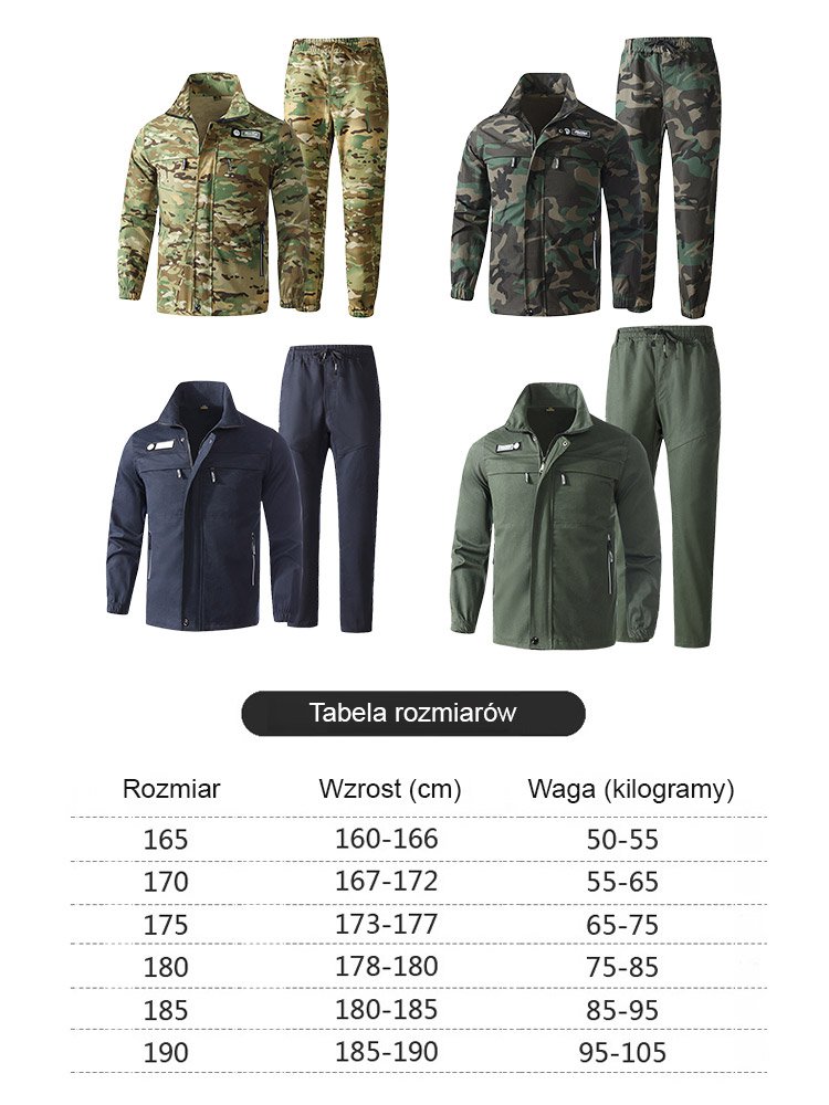Zestaw taktyczny do rekreacji na świeżym powietrzu