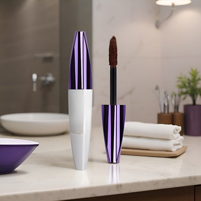 롱래스팅 컬러 마스카라 사용샷