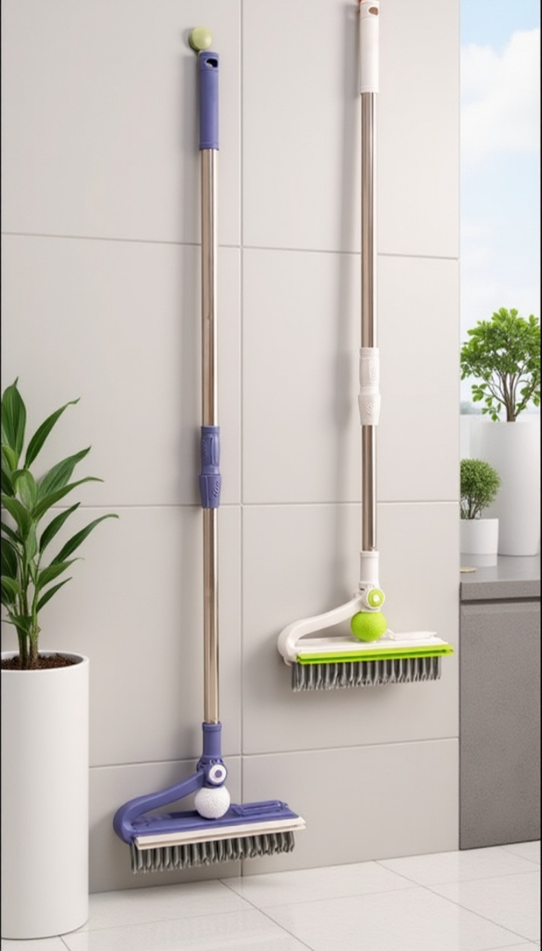 미끄럼 방지 손잡이의 바닥 브러시