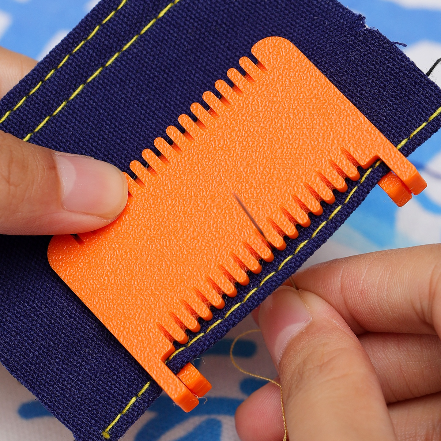 可調節合頁手工縫線鎖邊器縫紉尺