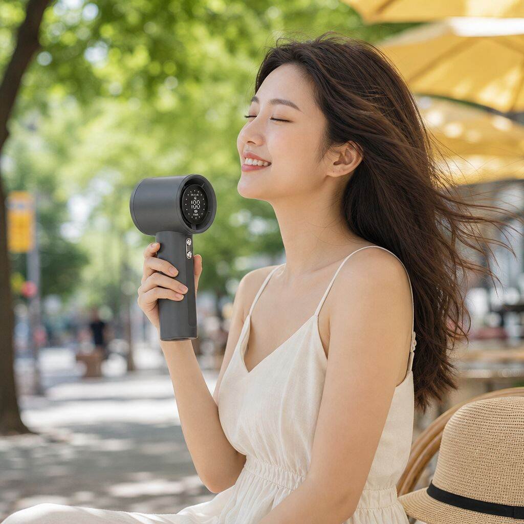 고속 휴대용 핸디 선풍기