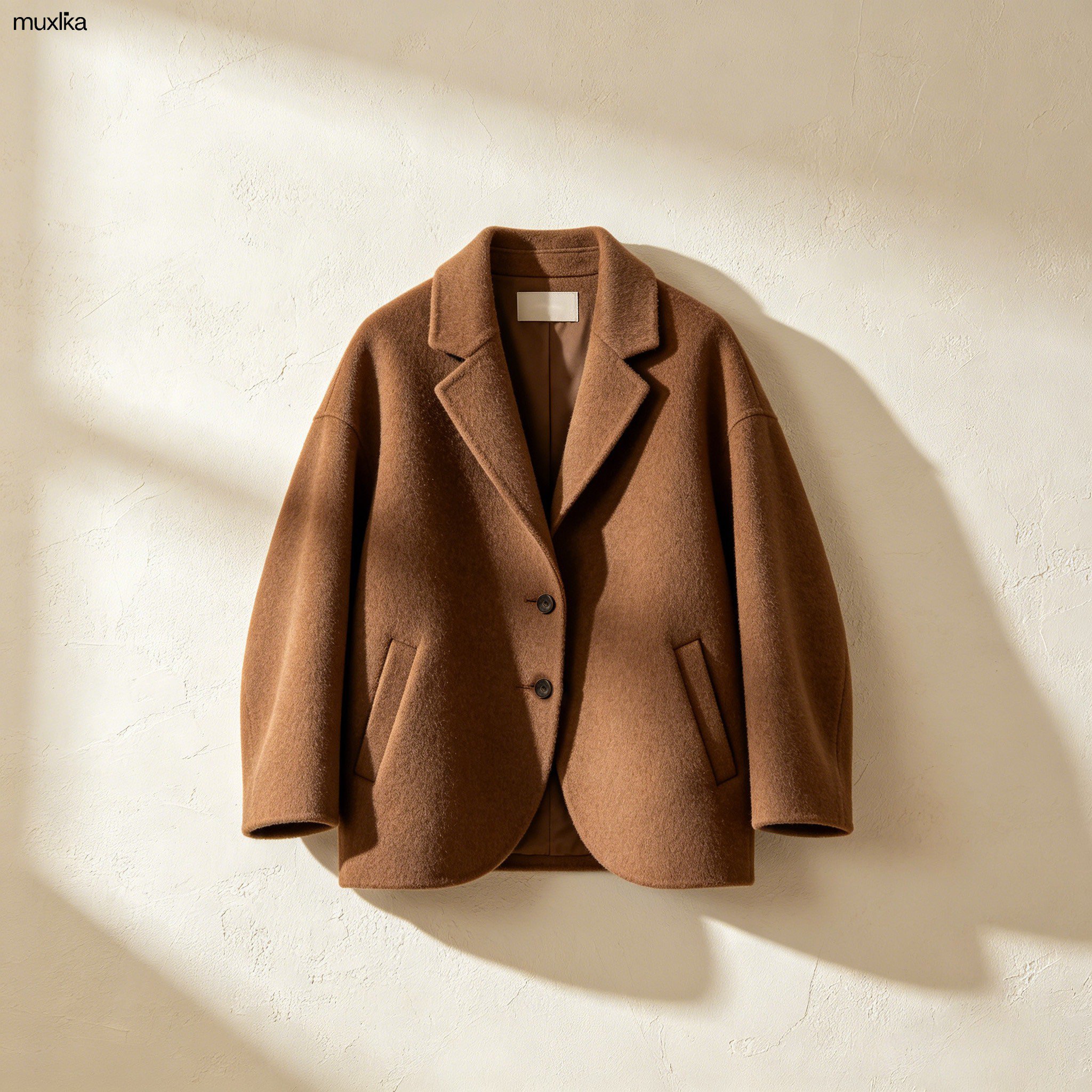 ゆったりとした着心地の良いコート