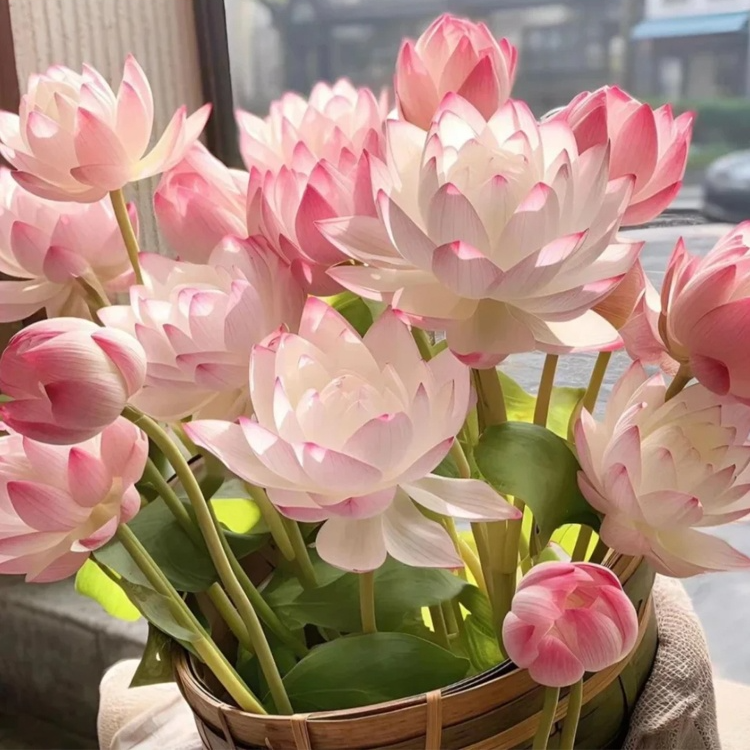 Nenúfar de la buena suerte de las cuatro estaciones