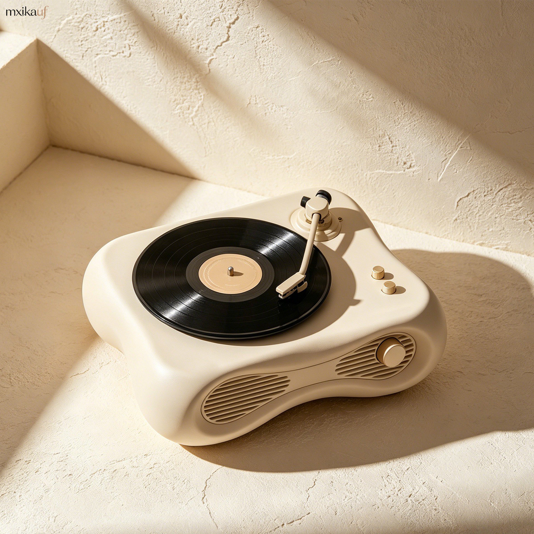 Portable Retro Bluetooth Record Player