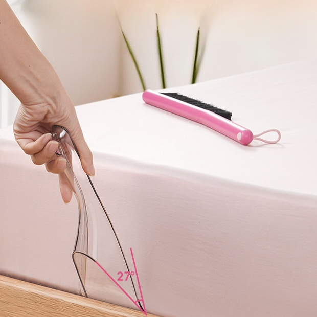 2-in-1 Bed Vacuum Cleaner Dust Removal Brush Dopamine Color Sofa Soft Brush