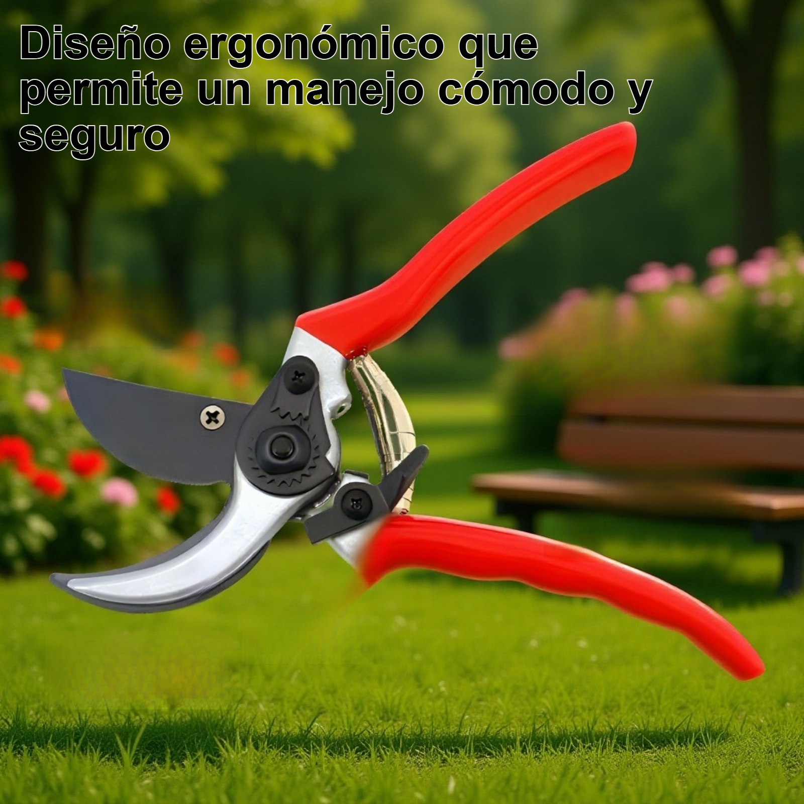 Herramientas de jardinería fabricadas en acero SK5 de alta dureza tijeras de podar