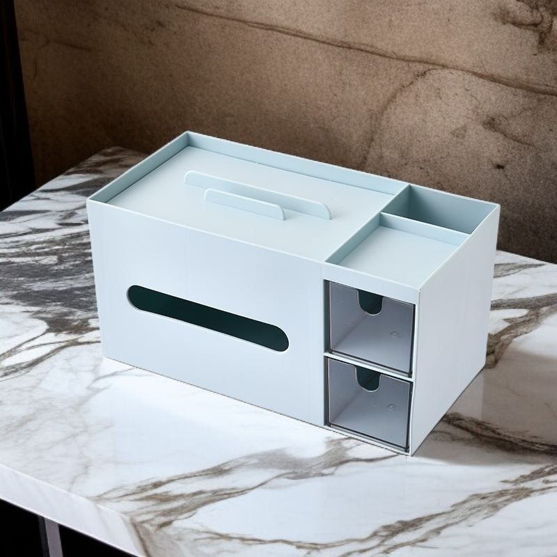 plastic storage box for living room desktop