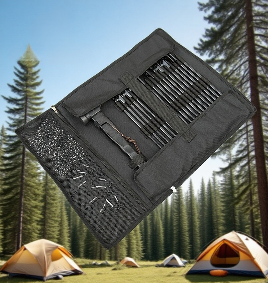 Heavy duty storage bag for hammer and tools