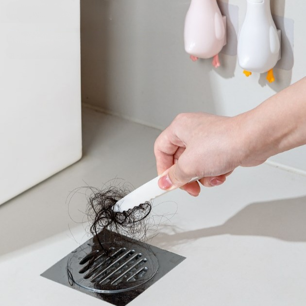 バスルーム専用ミニクリップ、簡単に髪の毛を掃除