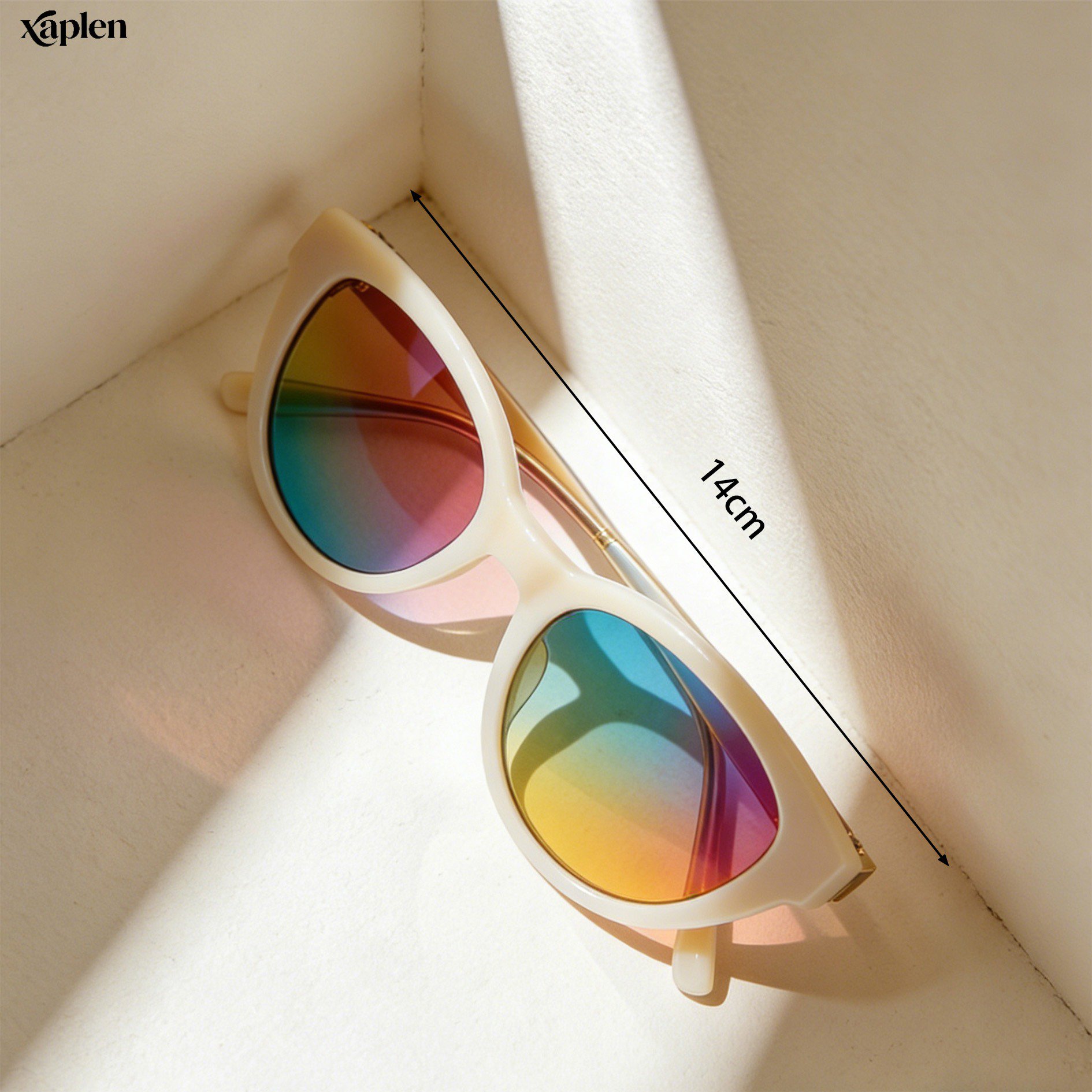 メンズが着用したスタイリッシュなサングラス