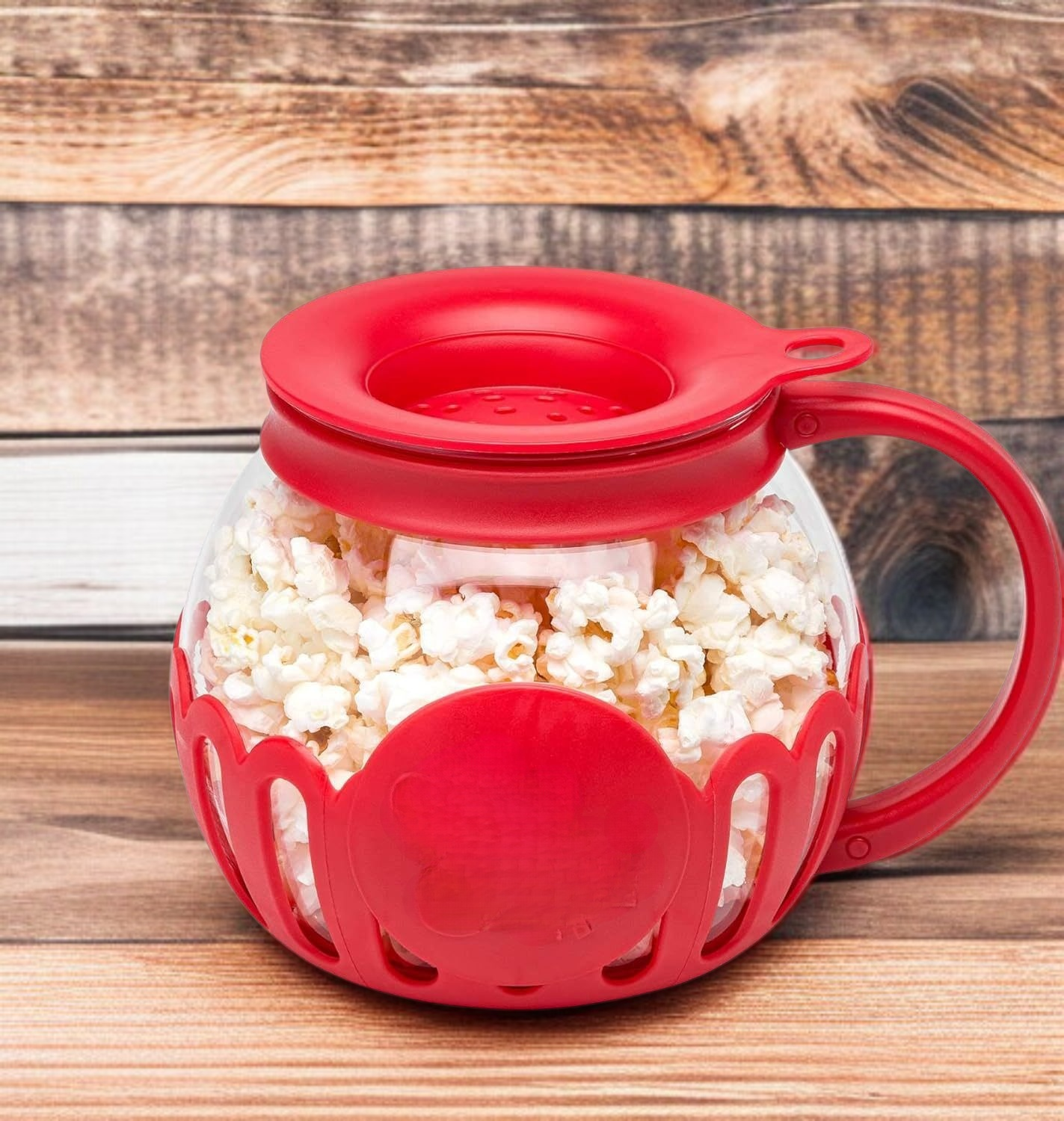 家庭用自家製電子レンジ大容量ポップコーン自爆ポット