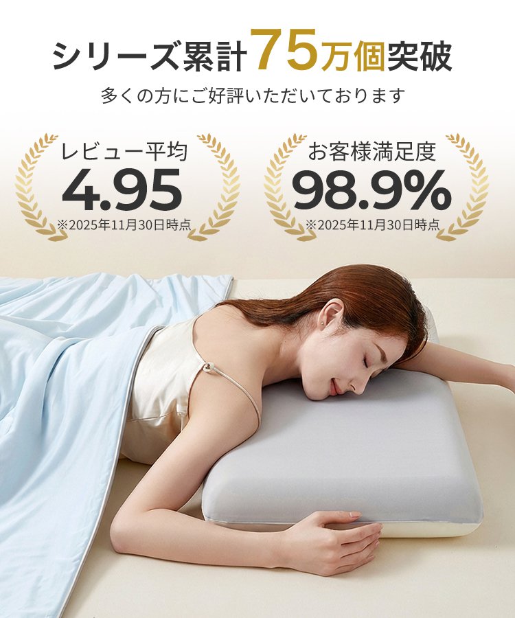 プラネットピロー Pro 二重コア ゼロ圧力低反発メモリーピロー