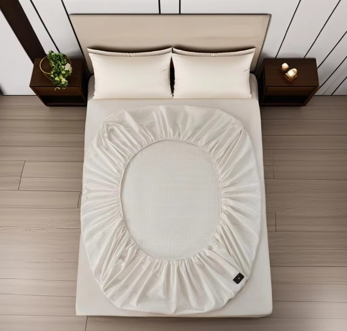 銀繊維配合 疲労軽減 オーガニックコットン 接地型フィットシーツ