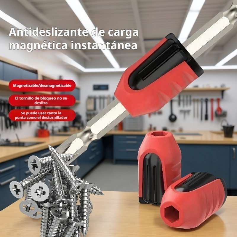 Destornillador magnético duradero con anillo