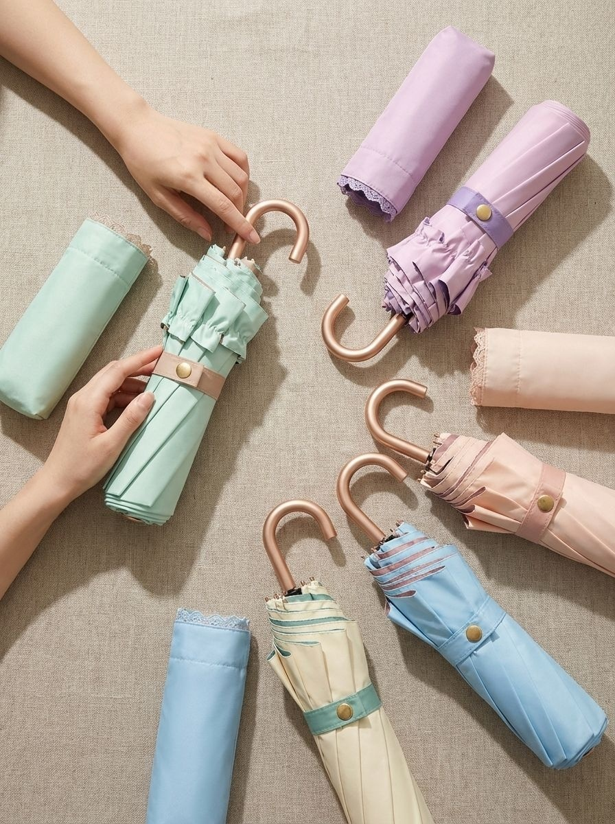 雨晴兼用ゴム製日傘の耐久性紹介